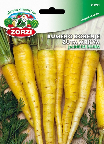 Bild von Gelbe Karotte Jaune du Doubs - Zorzi Samenbeutel