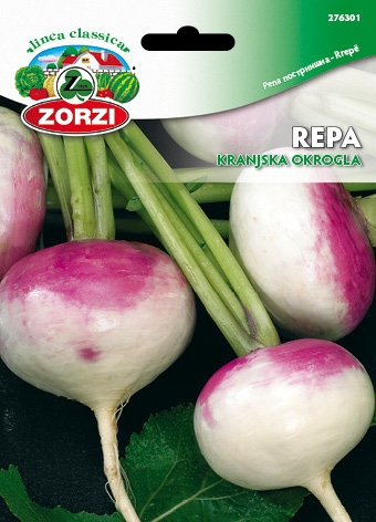 Bild von Krainer Rübe rund - Zorzi Samenbeutel