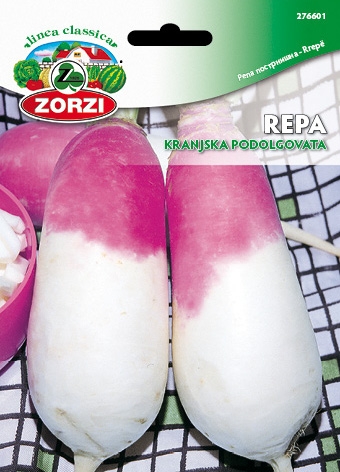 Picture of Turnip Carniolan long - Zorzi seed packet