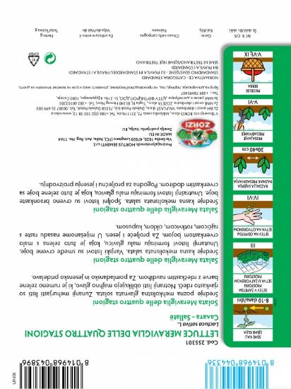 Bild von Salat Mereviglia delle 4 stagioni - Zorzi Samenbeutel