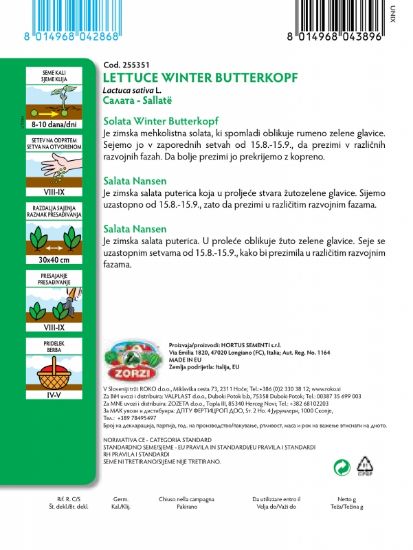 Slika Solata Nansen - Semenska vrečka Zorzi