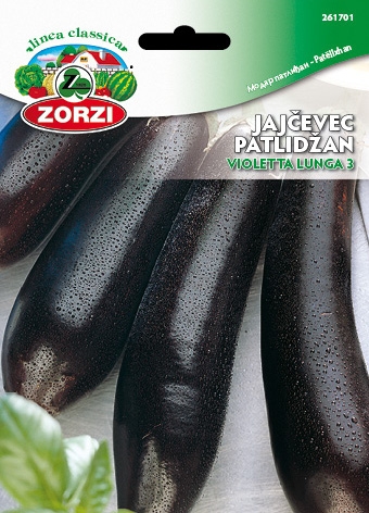 Bild von Eierfrucht Violetta Lunga 3 - Zorzi Samenbeutel