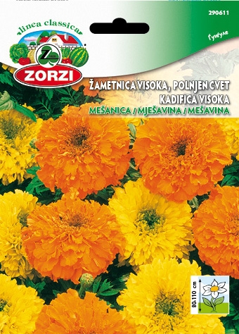 Slika Žametnica visoka mešanica - Semenska vrečka Zorzi