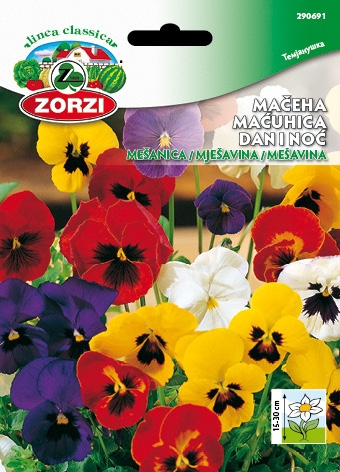 Bild von Stiefmütterchen Mischung - Zorzi Samenbeutel