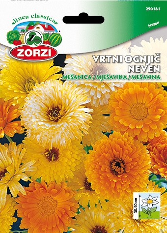 Bild von Ringelblumen Mischung - Zorzi Samenbeutel