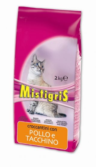 Slika Hrana za mačke Mistigris piščanec/puran 2kg