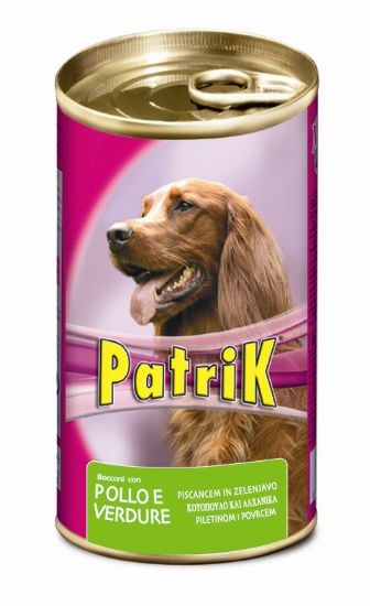 Slika Hrana za pse Patrik konzervirana 1250 g piščanec/puran