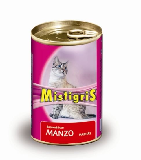 Slika Hrana za mačke konzervirana Mistigris govedina 405g