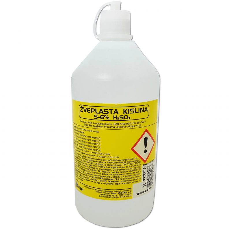 Picture of Sulphurous acid 5%, 1L