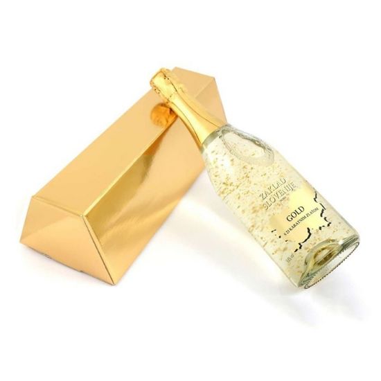 Slika Penina z zlatimi lističi - pakirana v zlato embalažo 0,75L