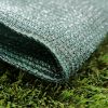 Picture of Shading net, 3.6 x 3.6m, with metal rings (90% shading), green