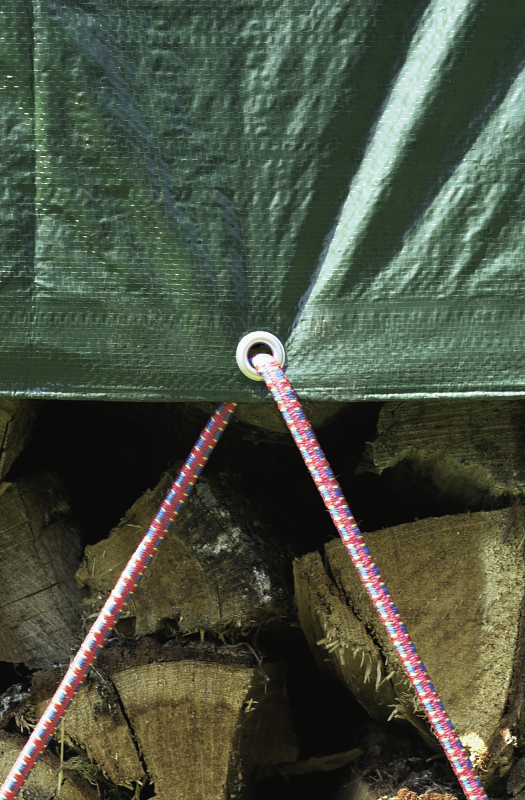 Slika Cerada za drva 1,5 x 6m - 90g/m2