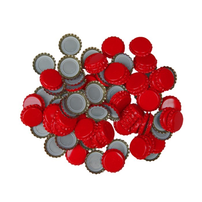 Picture of Crown cap, red, 1.000 pcs