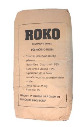 Bild von Pšenični otrobi 25 kg ROKO