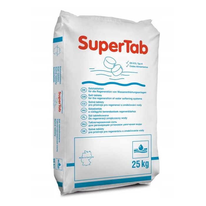 Bild von Salztabletten für Wasserenthärtung, 25kg