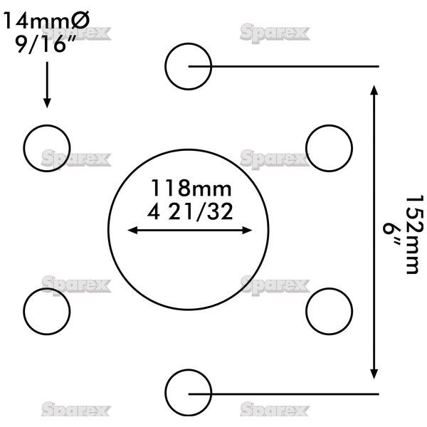 Bild von Vorderfelge, IMT 750 x 16