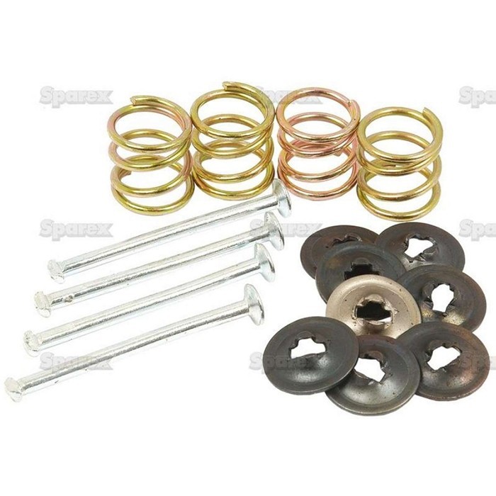 Picture of Brake shoe set (pins+springs), IMT