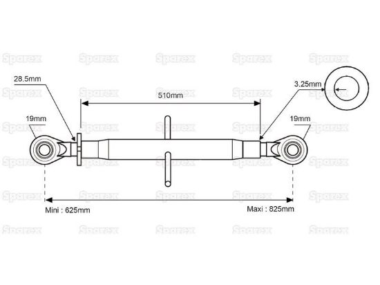 Bild von Oberlenker, 19-19, 625-827mm