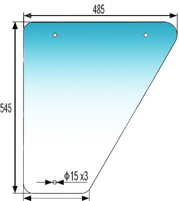 Bild von Türscheibe, unten, IMT 539, Orašje