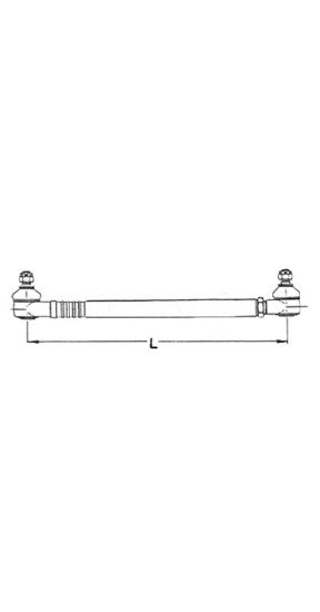 Bild von Lenkstange Torpedo 7506 l-1230 mm k-20