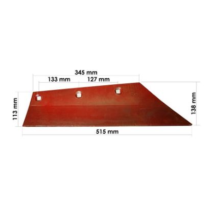 Bild von Pflugschar IMT 12" 755/756 3 Bohrungen – 61004499