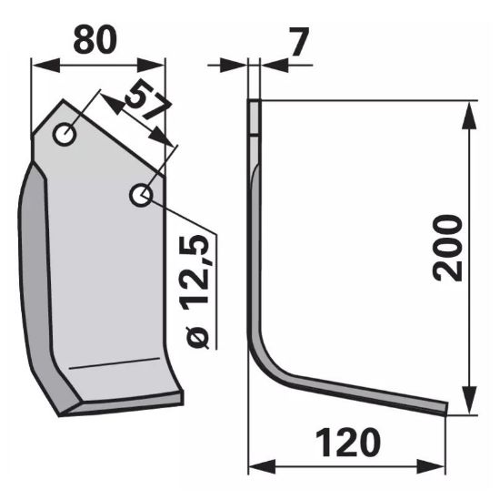 Slika Nož freze IMT 61951002 desni