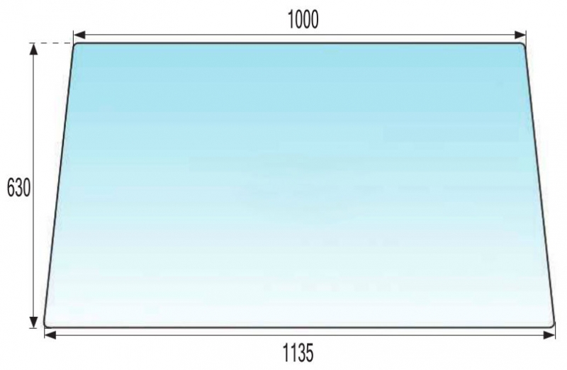 Bild von Frontscheibe, IMT Kabine Avtoradgona