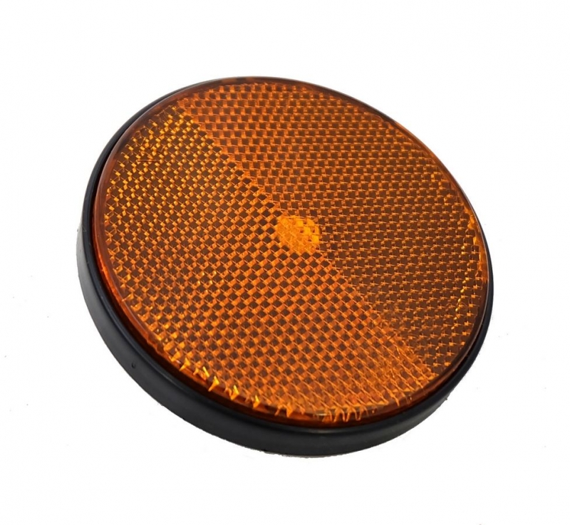 Bild von Reflektor, rund, orange, O80