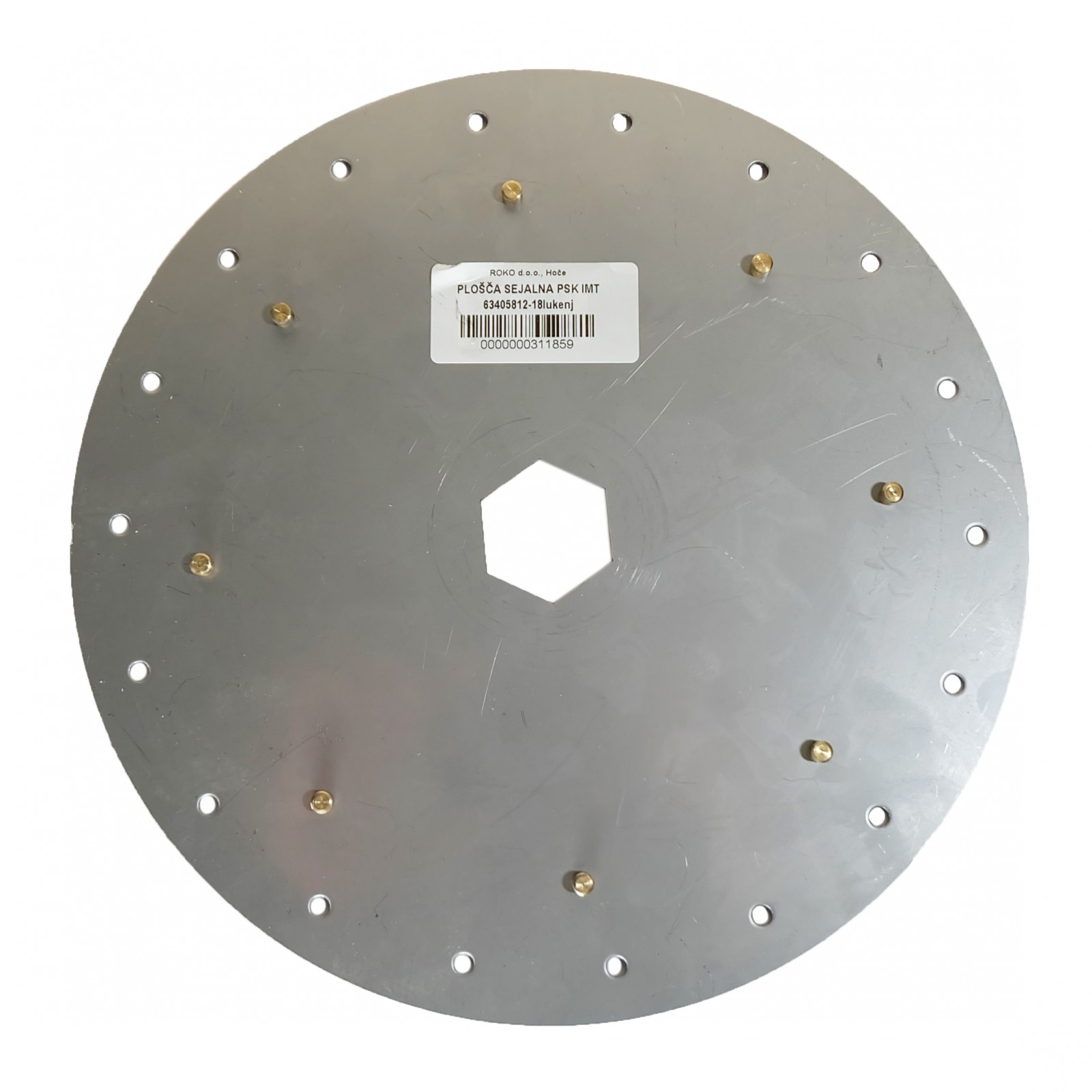 Picture of Seeding disc PSK IMT, 63405812, 18 holes x 4.5mm