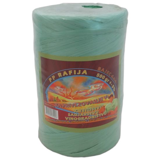 Slika Rafija PVC 500g zelena