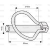 Bild von Federzapfen für Schnellkupplung, KAT. 3 ? 15