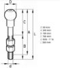 Picture of Ball hitch pin, long