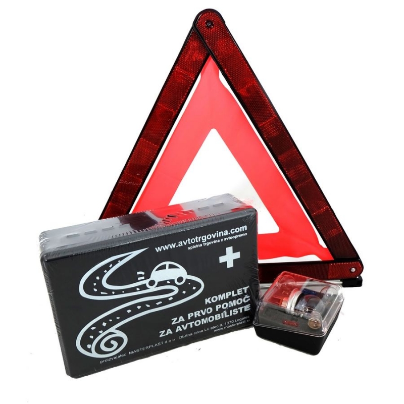 Picture of Mandatory equipment (first aid+triangle+H7 light bulb set)