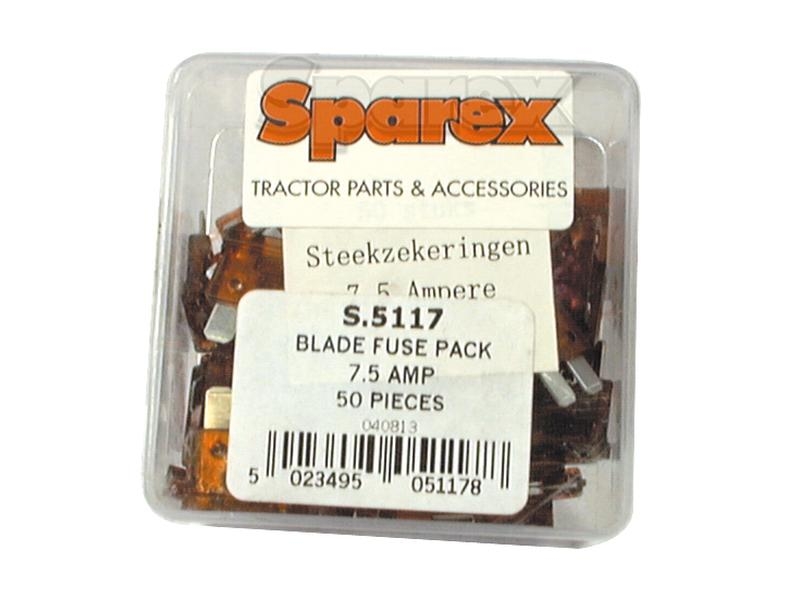 Picture of Blade fuse 7.5A, orange