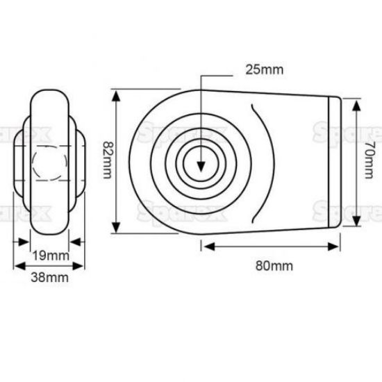 Bild von Unterlenker Anschweissende O25