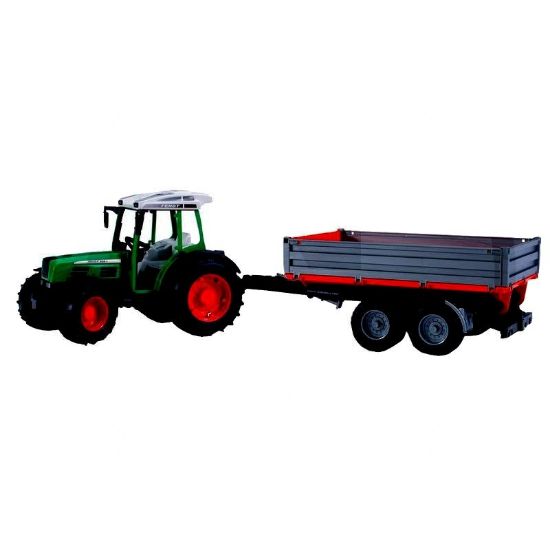 Slika Igrača traktor Fendt 209S z prikolico