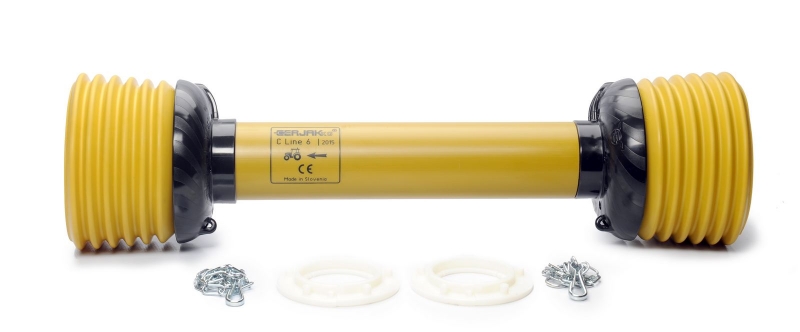 Bild von Gelenkwellenschutz, PVC, 06, L-400 - Seilgewinde, für Silageerntemaschine