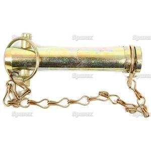 Bild von Oberlenkerbolzen mit Kette und Splint, O25