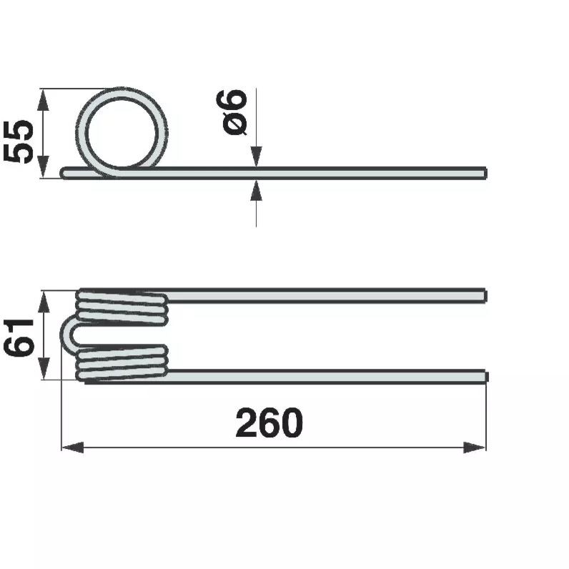 Slika Krak vzmetni SIP220 - Favorit