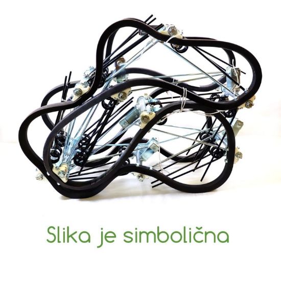 Bild von Zinkenband Panonija, 32x5000, 13 Reihen, 3 Zinken