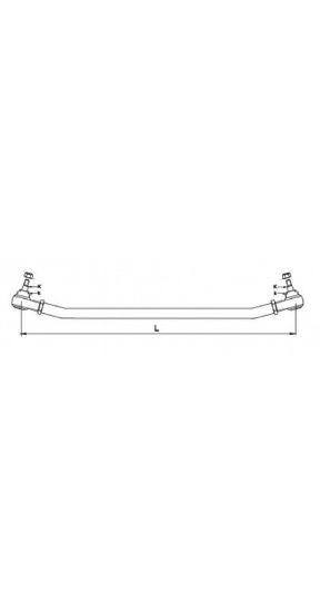 Picture of Tie rod, UTB 550, front wheel drive
