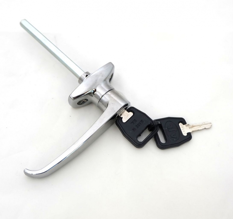 Picture of Outer door handle lock with key with square spindle