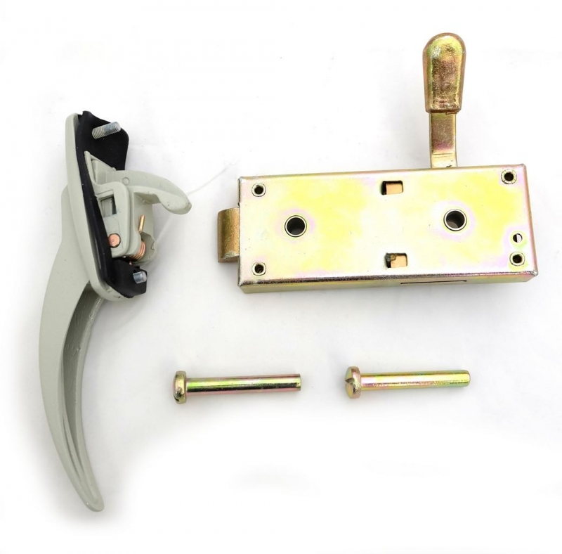 Bild von Kabinen-Türschloß, Orašje, links, Komplett, innen+außen