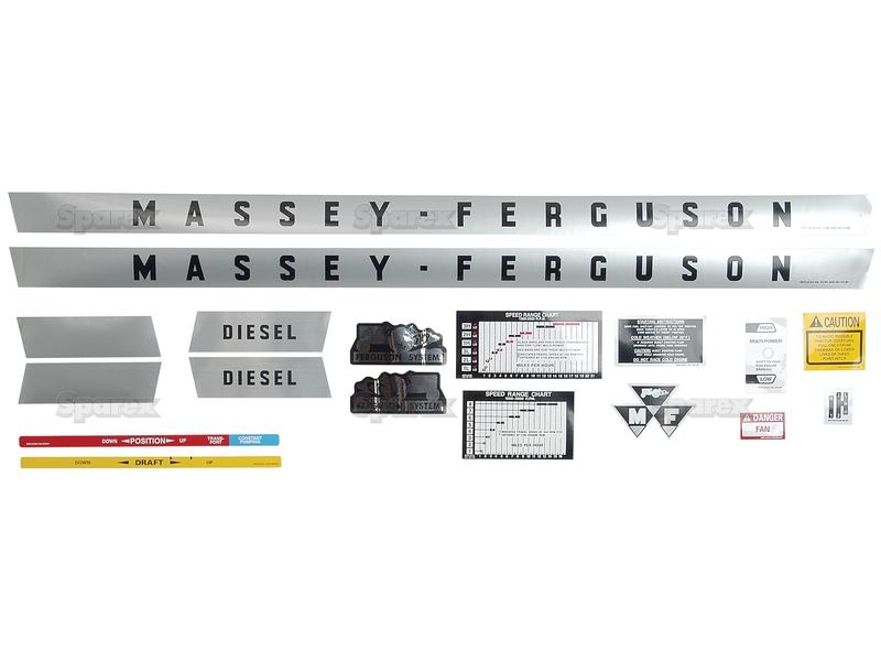 Picture of Decal set - Massey Ferguson 135
