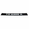 Bild von Aufkleber TD 6206 A