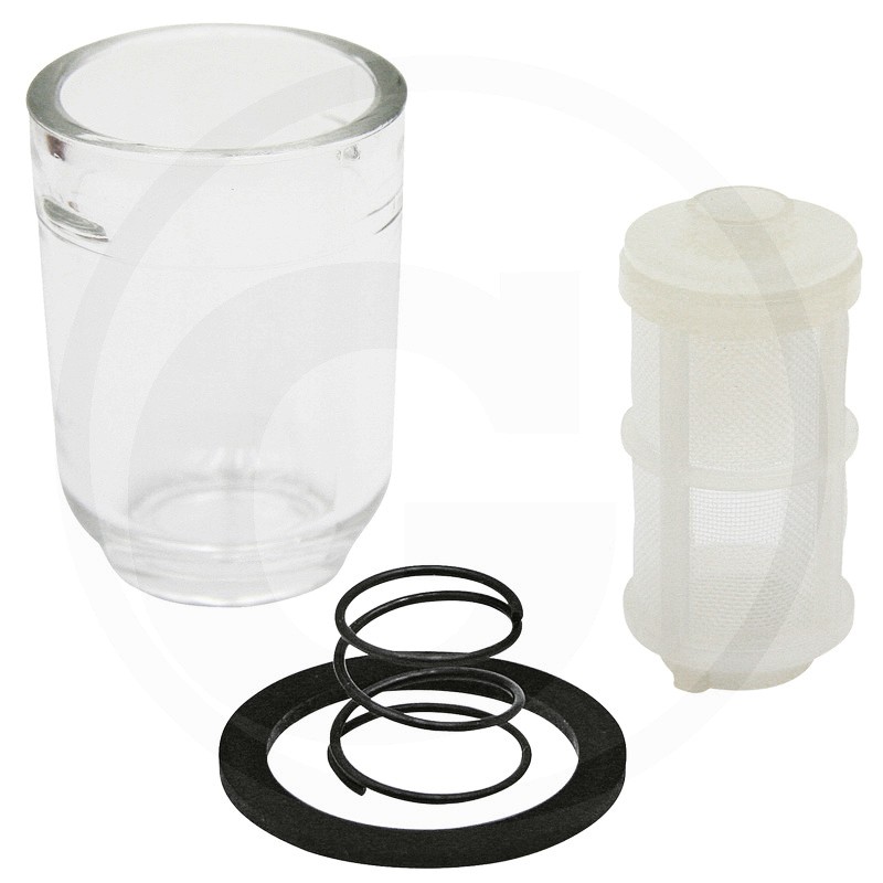 Bild von Glasbecher für Kraftsoff+Sieb+Dichtung+Feder, KPL.