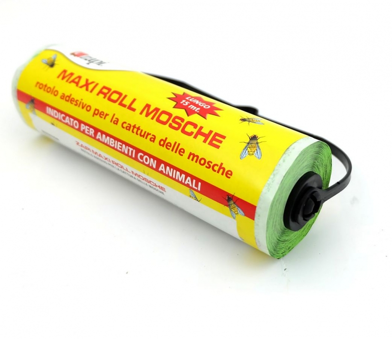 Bild von Fliegenfänger auf Rolle, 18cm x 15m