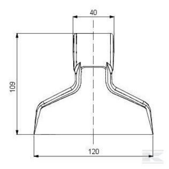 Picture of Hammer flail INO TFZ - hole 14.5, eyelet 40mm