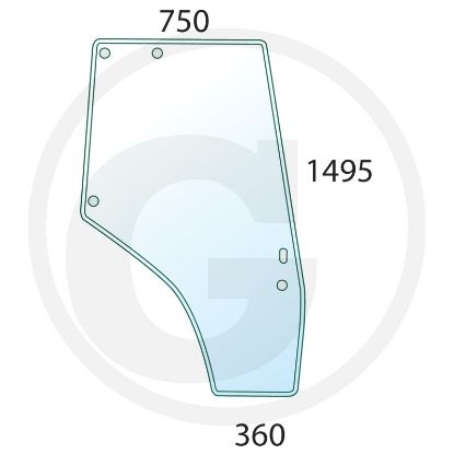 Bild von Scheibe der Tür, rechts, MF 382571M1