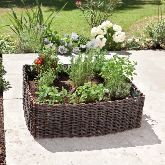 Bild von Gartenbeet, 75x75x25cm